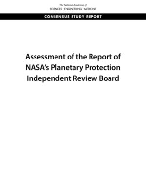 cover image of Assessment of the Report of NASA's Planetary Protection Independent Review Board